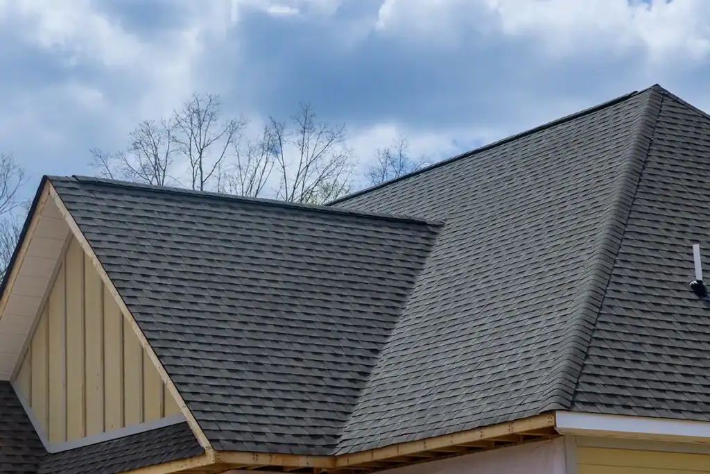 Asphalt shingle house roofing for troops
