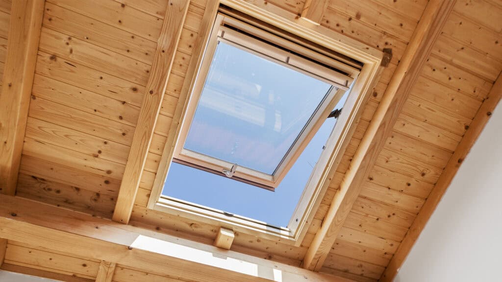 Skylight roofing for troops