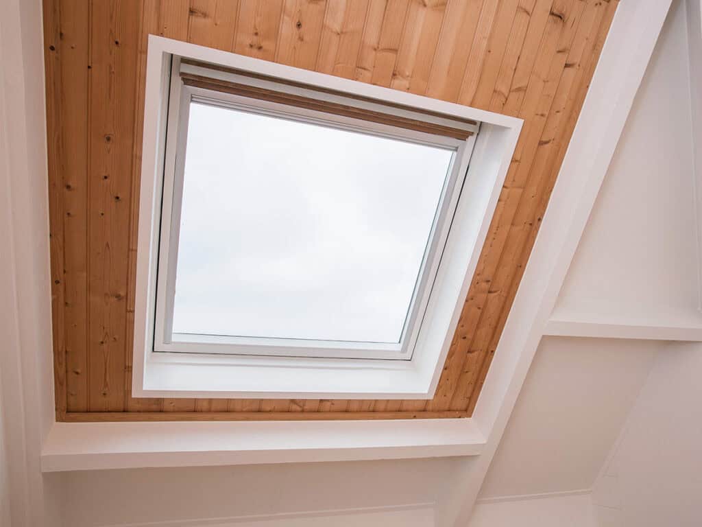 Skylight Install with Roofing for Troops