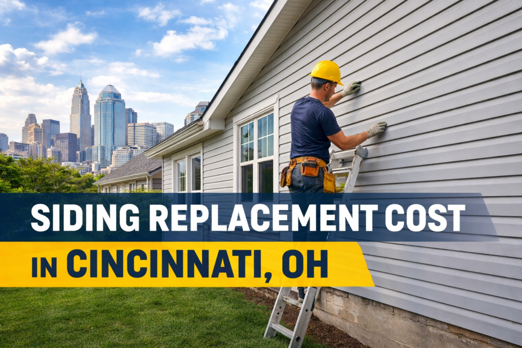 Siding Replacement Cost in Cincinnati, OH